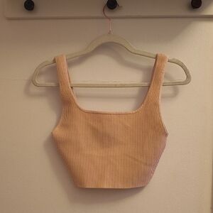 Aritzia Babaton Knit Cropped Tank Top Size S